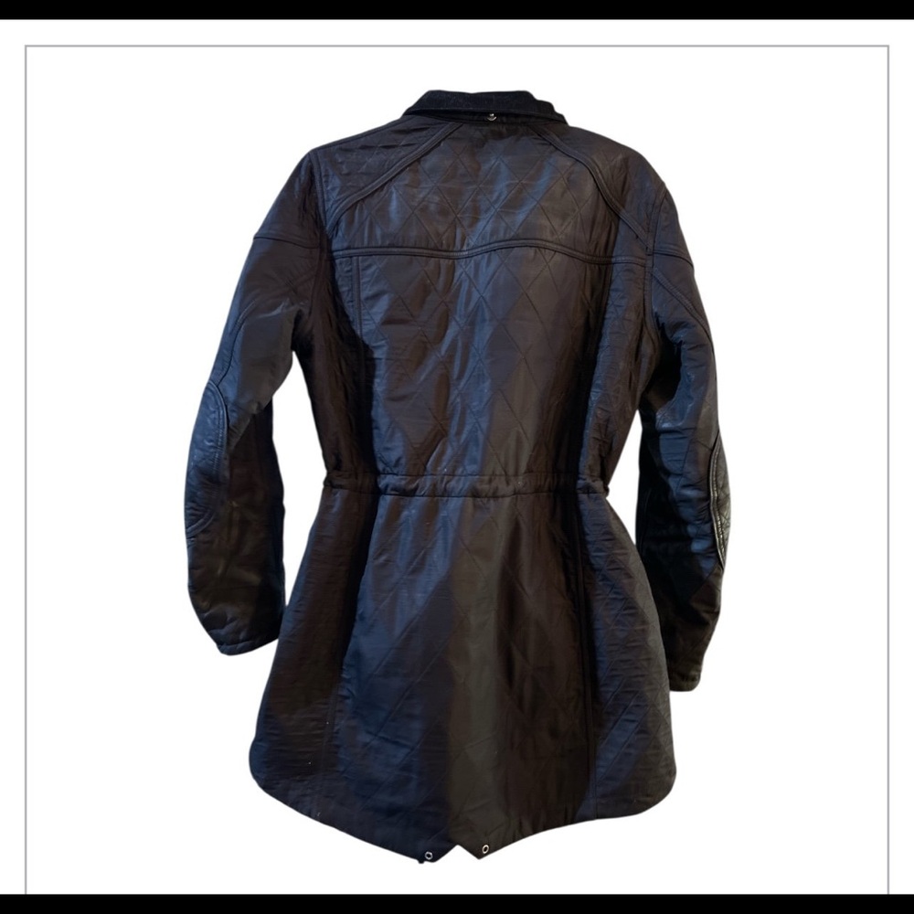 Barbour Areow Aronek Black Quilted Women's Jacket with draw string - Picture 2 of 8